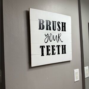 Threshold Black and White Bathroom Wall Art